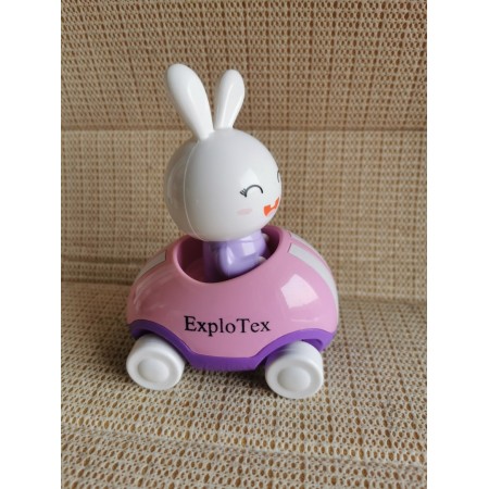 ExploTex Adventures Little Buggy Vehicle Preschool Toy for Ages 3 and Up (Rabbit in Helicopter) ExploTex Adventures Little Buggy Vehicle Preschool Toy for Ages 3 and Up (Rabbit in Helicopter)